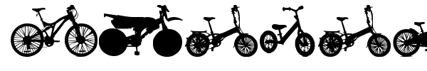 Bicycle TFB font preview